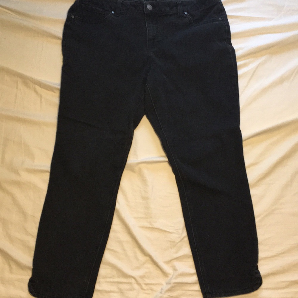 Tulip ankle black d. jeans 16